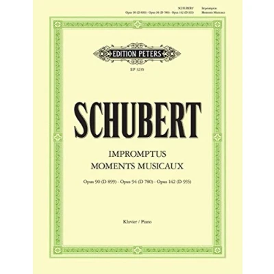 Afbeelding van Impromptus moments musicaux: Klavierwerke in 5 Bänden: Band 3