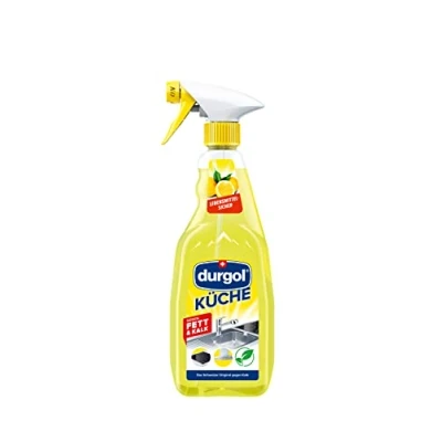 Afbeelding van durgol Keukenreiniger, verwijdert vet en kalk op glaskeramische kookplaten, werkoppervlakken, stoomafzuigen, spoelbakken nog veel meer, biologisch afbreekbaar, Duitse versie, 1 x 500 ml