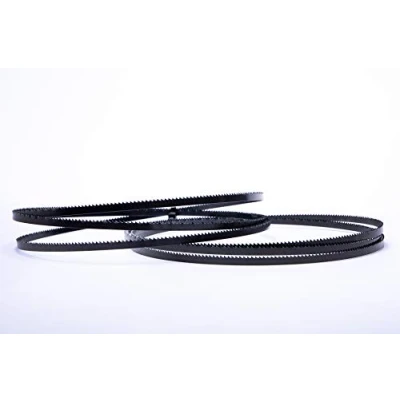 Afbeelding van 2 x SET hoogwaardig bandzaagblad 1490 6 0,65 mm, 14 tpm gereedschapsstaal, zaagband voor Scheppach Basa 1 etc. geschikt hout, multiplex, aluminium, kunststof enz.