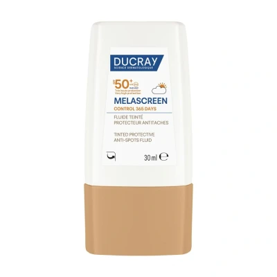 Afbeelding van Ducray Lotion Melascreen Control 365 days SPF50+ Getint 30ml