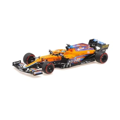 Afbeelding van McLaren F1 Team MCL35M, Ricciardo, Abu Dhabi GP 2021 1:43 Minichamps