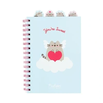 Afbeelding van Grupo Erik A5 Projectboek Pusheen Purrfect Love Collection Notitieboek met draad