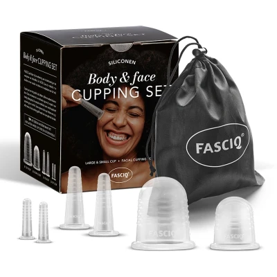 Afbeelding van Fasciq Body &amp; Face Cupping Set, 6 stuks