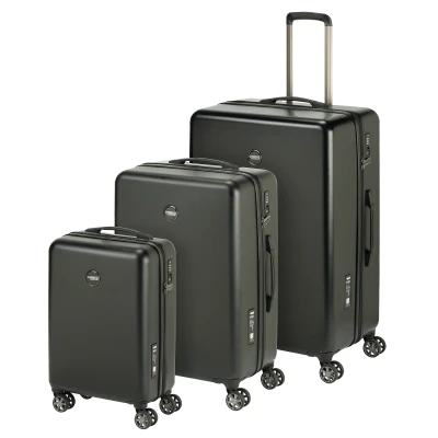Afbeelding van Princess Traveller PT01 Deluxe Koffer set Pitch Black SML
