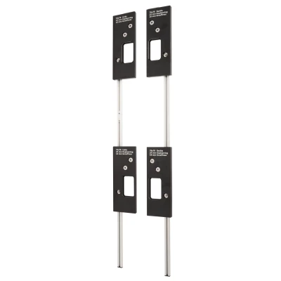 Afbeelding van Freesmal scharnieren set 76 x mm 4 delig