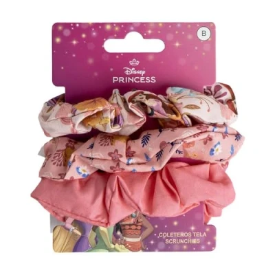 Afbeelding van Disney Princess haarscrunchies beautyset voor meisjes, set bevat 3