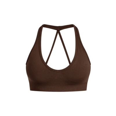 Afbeelding van Smilodox Sportbh met light support, Dames, Maat: Medium, Braun