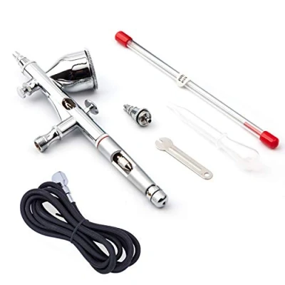 Afbeelding van Fengda FE 180K Airbrush Pistool set Double Action 2x Nozzle