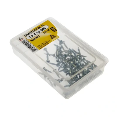 Afbeelding van Deltafix Spaanplaatschroef Kruiskop 3.0x16mm 100 Stuks
