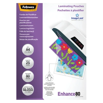 Afbeelding van Lamineerhoes Fellowes A4 2x80micron 25stuks