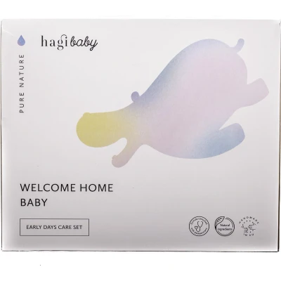 Afbeelding van Hagi Baby verzorgingsset Natuurlijk Kraamcadeau huidverzorging Babygeschenkset Kraamcadeaus