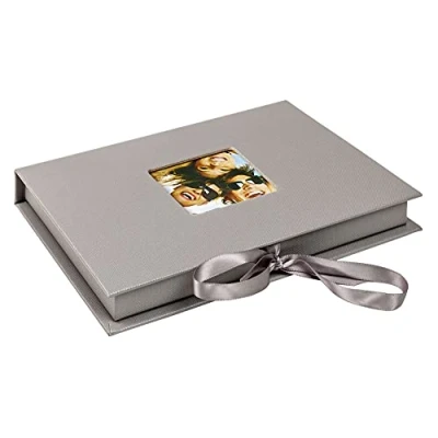 Afbeelding van walther design opbergdozen grijs met dekseluitsparing, Fun FB 112 X