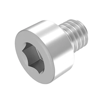 Afbeelding van SECCARO Cilinderschroef M8 x 10 mm, roestvrij staal V2A VA A2, DIN 912 / ISO 4762, binnenzeskant, volledige schroefdraad, 20 stuks