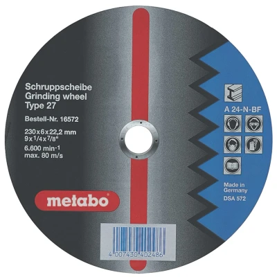 Afbeelding van Metabo 616573000 Afbraamschijf gebogen Boordiameter 22.23 mm 10 stuk(s)