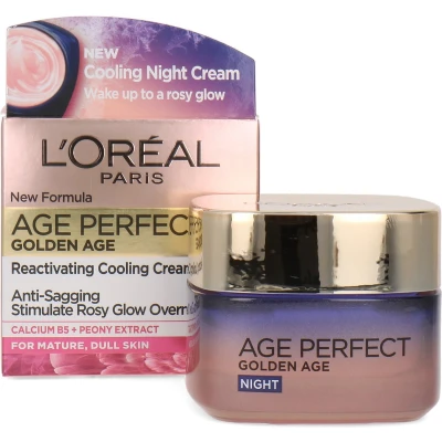 Afbeelding van L&#039;Oréal Age Perfect Golden Reactivating Cooling Nachtcrème