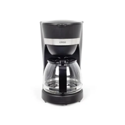 Afbeelding van Livoo DOD200N elektrisch koffiezetapparaat 12 kopjes, inhoud 1,25 l, 750 W, herbruikbaar filter, warmhoudfunctie