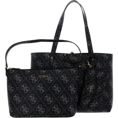 Afbeelding van Guess ECO Brenton Shopper, Dames, Maat: One Size, Schwarz