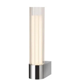 Afbeelding van Slv lygant single wandopbouwarmatuur 3000k 8w chroom 1007615