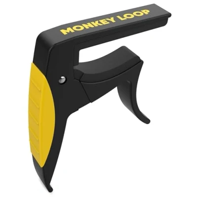 Afbeelding van MONKEY LOOP Prime capo CL voor klassieke gitaren, nek en greepbescherming, geschikt gitaren met platte greepplanken