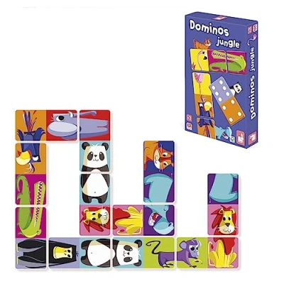 Afbeelding van Janod Domino Bordspellen voor kinderen, Maat: One Size, Multicoloured