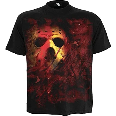 Afbeelding van Spiral Friday The 13th Heren Tshirt XXL JASON LIVES Zwart