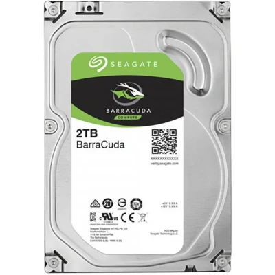 Afbeelding van Seagate BarraCuda® 2 TB Harde schijf (3.5 inch) SATA III ST2000DM008 Bulk