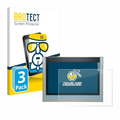 Afbeelding van BROTECT Screenprotector voor Siemens Simatic HMI TP900 Comfort 6AV2124 6JJ00 0AX0 Folie Beschermfolie Beschermglas transparant (3 Stuks)