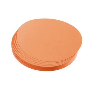 Afbeelding van FRANKEN Moderatiekaarten cirkel groot, 195 mm, 500 stuks, oranje, UMZ 20 05