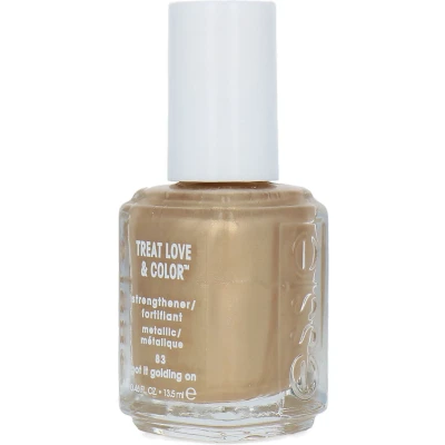 Afbeelding van Essie Treat Love &amp; Color Metallic Strengthener Nagellak 83 Got It Golding On
