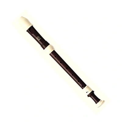 Afbeelding van Yamaha YRB 302B II basblockfluit Barock, dubbel, bruin Bas blokfluit