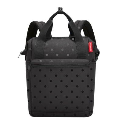 Afbeelding van Reisenthel Unisex Allrounder R Gymtas, Glossy Dots Zwart, Eén maat, Sport