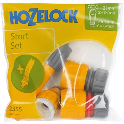 Afbeelding van Hozelock 2355P6001 4 delige Tuinslang Startset