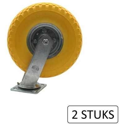 Afbeelding van Benson Zwenkwiel 3.00 4 met Anti Lek Band Maximale Belasting 130 kilo 2 stuks