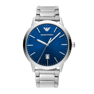 Afbeelding van Armani heren Horloge AR11311 in de kleur Zilver