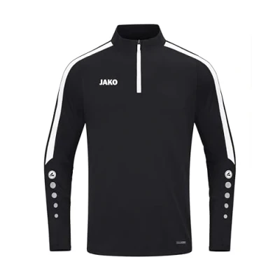 Afbeelding van JAKO Power Ziptop Fleece trui voor kinderen, Maat: 128, Schwarz