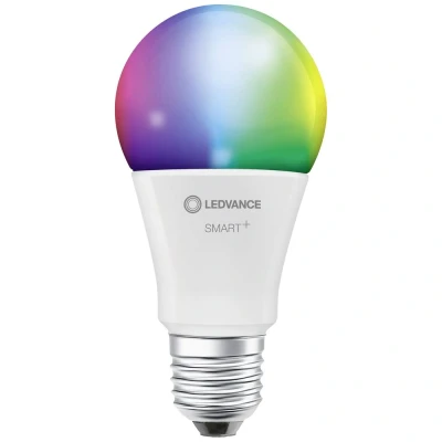 Afbeelding van LEDVANCE 4058075778726 LED lamp Energielabel F (A G) E27 Peer 14 W = 100 RGBW (Ø x h) 70 mm 1 stuk(s)