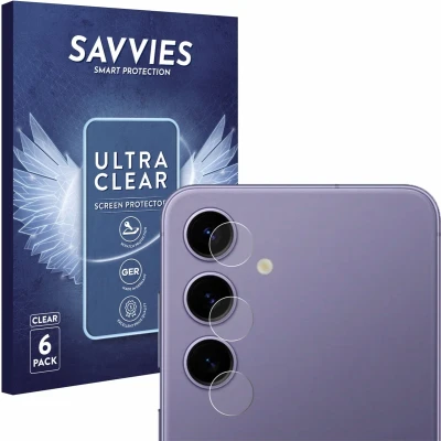 Afbeelding van 6x Savvies Screenprotector voor Samsung Galaxy S24 (ALLEEN Camera Lens)