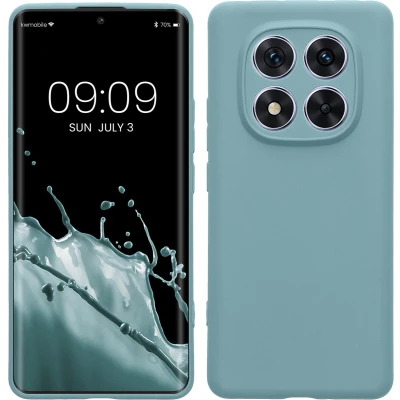 Afbeelding van kwmobile telefoonhoesje geschikt voor Xiaomi Redmi Note 14 Pro 5G / Poco X7 Hoesje smartphone Precisie camera uitsnede In antieksteen