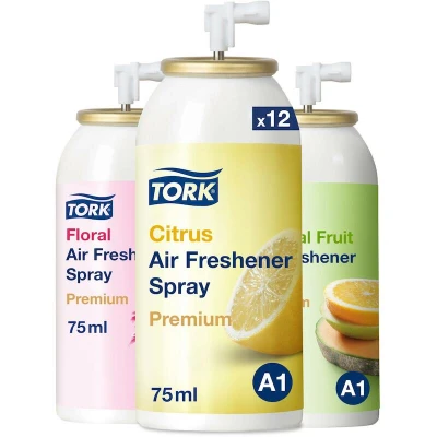 Afbeelding van Tork 236056 Luchtverfrisser Spray 3 Parfums gemixt A1