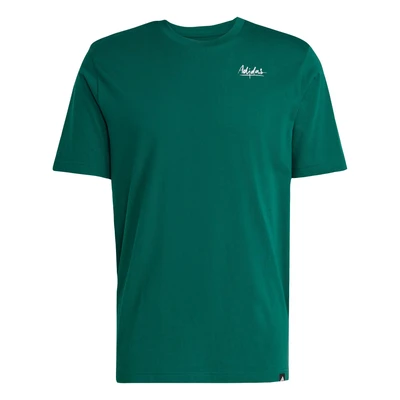 Afbeelding van adidas Heren LOUNGE STILL LIFE BOWL GRAPHIC T SHIRT, Collegiate Green, S