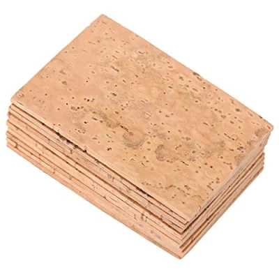 Afbeelding van saxofoon kurkplaten, 10 stuks/set nek, kurkblad, universele hals joint kurkplaat, instrument, accessoires voor oude sopraan, tenor sax