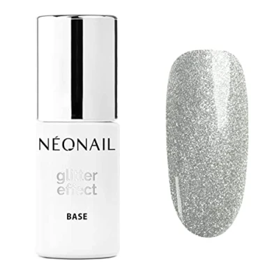 Afbeelding van NEONAIL basis met glittereffect 7,2 ml Silver Shine