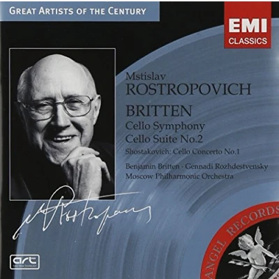 Afbeelding van Britten: Cello Symphony; Suite No. 2; Shostokovich: Concerto 1