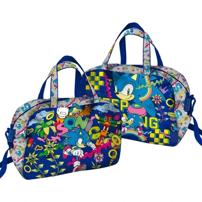 Afbeelding van Sonic Schoudertas Keep Running 40 x 25 17 cm Polyester