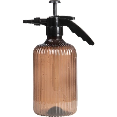 Afbeelding van Esschert Design plantenspuit/vernevelaar PET chocolade bruin/zwart 33 cm Plantenspuiten