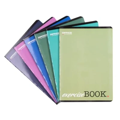 Afbeelding van OFFICER PRODUCTS Schoolschrift/formaat A5, 60/60 vellen, gelinieerd/gemengd, verpakking van 8 stuks, gesorteerde motieven, voor kinderen, de eerste schooldag, met rand, witte kaarten