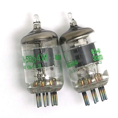 Afbeelding van DollaTek 2 delige 7 pins 5654W vacuümbuizen upgrade voor 6AK5 / 6J1 6J1P EF95