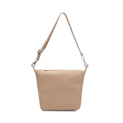 Afbeelding van Mandarina Duck Mellow Leather Crossover, dames, Warm Taupe