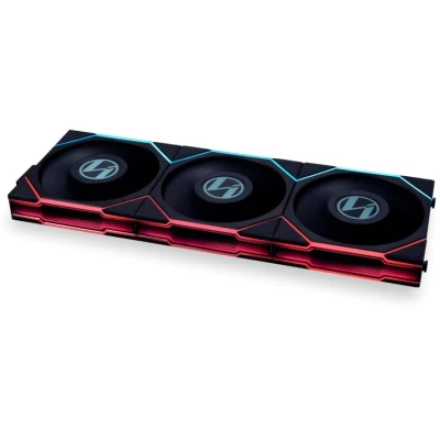 Afbeelding van Lian Li UNI FAN TL LCD Series 120mm 3 Pack Black