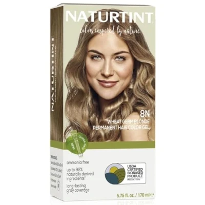 Afbeelding van 15% korting Naturtint Permanente Haarkleuring 8N Tarwekiem Blond 170ml
